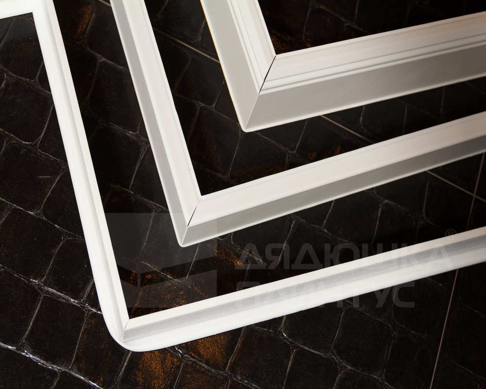 Плинтус ХДФ Dollken S60 60 мм х 2,575м 1202 Светло-серый