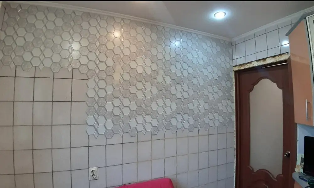 Панель ПВХ ГРЕЙС 973*492 10шт/уп Шестигранник Хавада. Цена указана за 4,8 м²