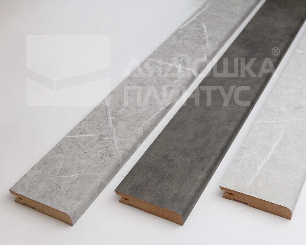 Плинтус МДФ Лука Пл 80МДФ.2700.Point line 24071 Торос грей