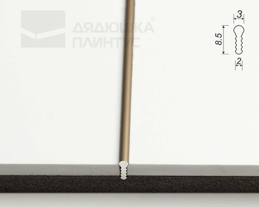 Теневой профиль Decaro Engineering D009.2A Бронза 3,0 м