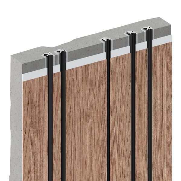 Теневой профиль Decaro Engineering D00X.A Латунь 3,0 м