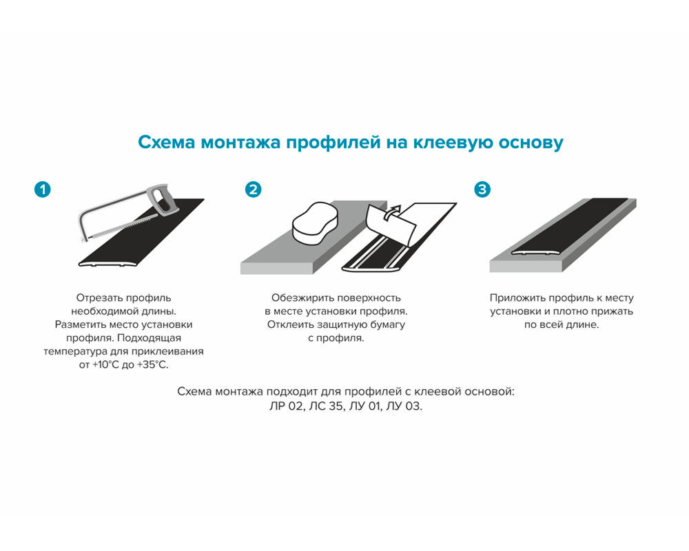 Самоклеящийся порог ЛС 35.1800.4054 Филадельфия графит
