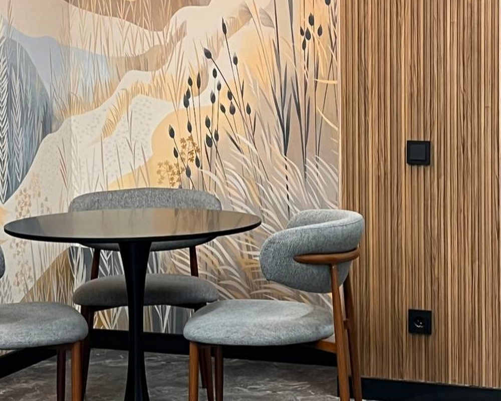 Панель МДФ ACUPAN 61.08.122502.92 рейки 12х122х2760 мм Орех светлый