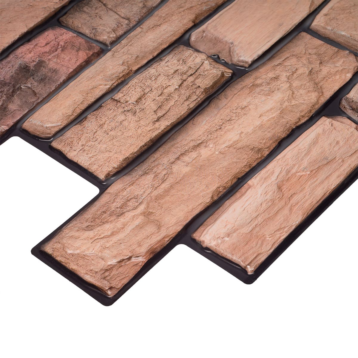 Панель ПВХ ГРЕЙС 980*498 10шт/уп Сланец Натуральный. Цена указана за 4,9 м²