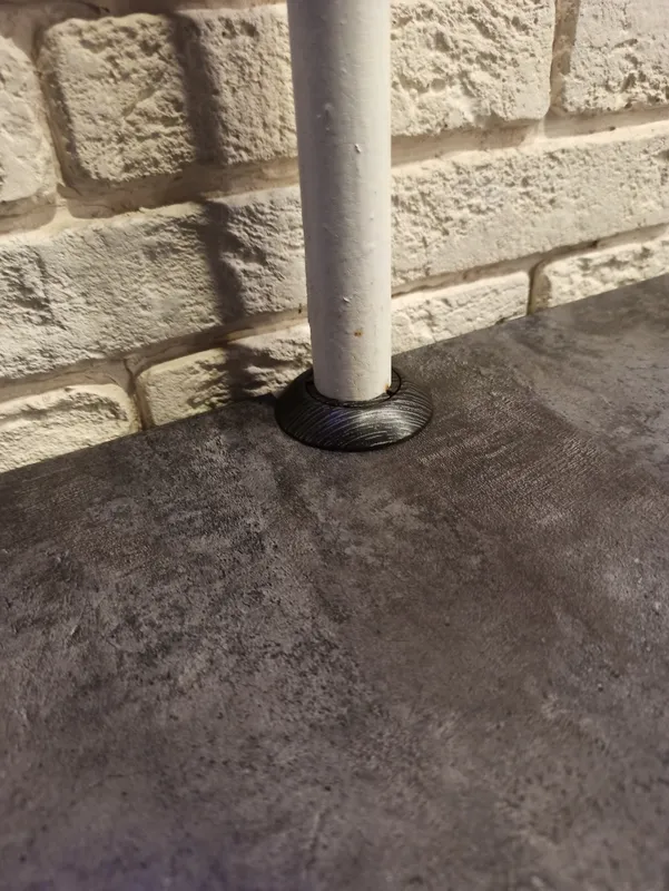 Розетта для труб ПВХ Cezar D22 M095 Кемпас