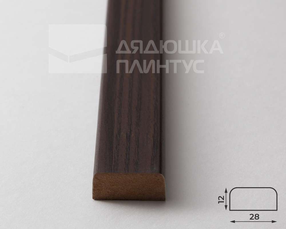 Профиль МДФ ACUPAN PSF 61.08.25401.94 12х25х2760 мм Эльм коричневый