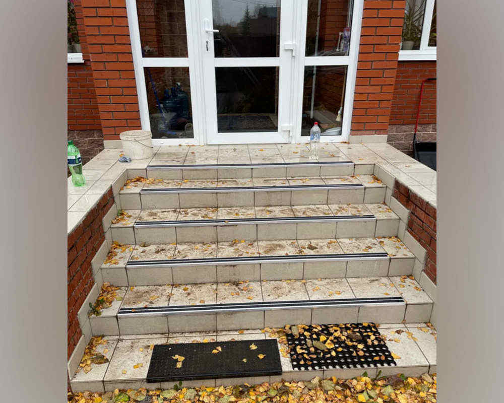 Порог одноуровневый ПС 08.900.04л Бронза анод